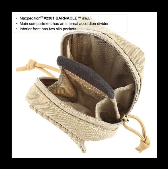 MAXPEDITION BARNACLE POUCH